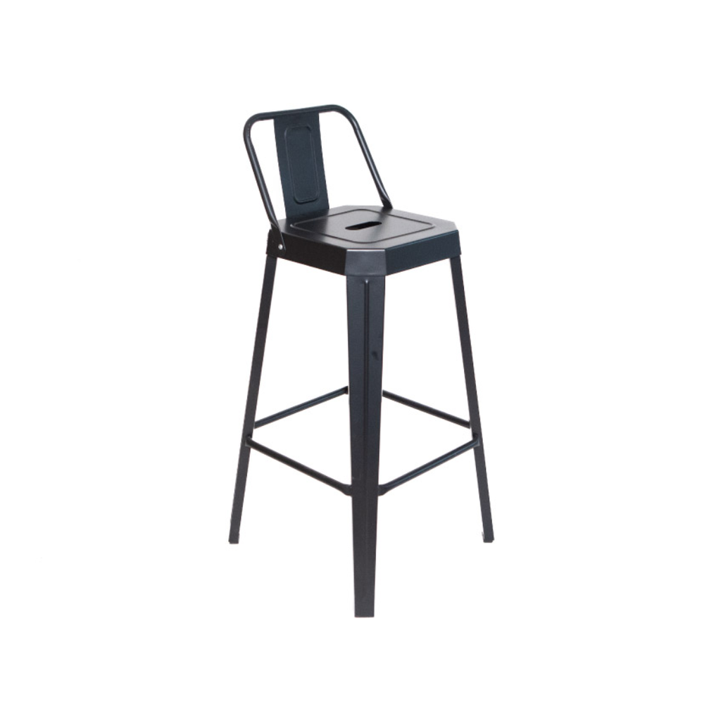 BANQUETA RUNKO 73 C/ RESPALDO NEGRO