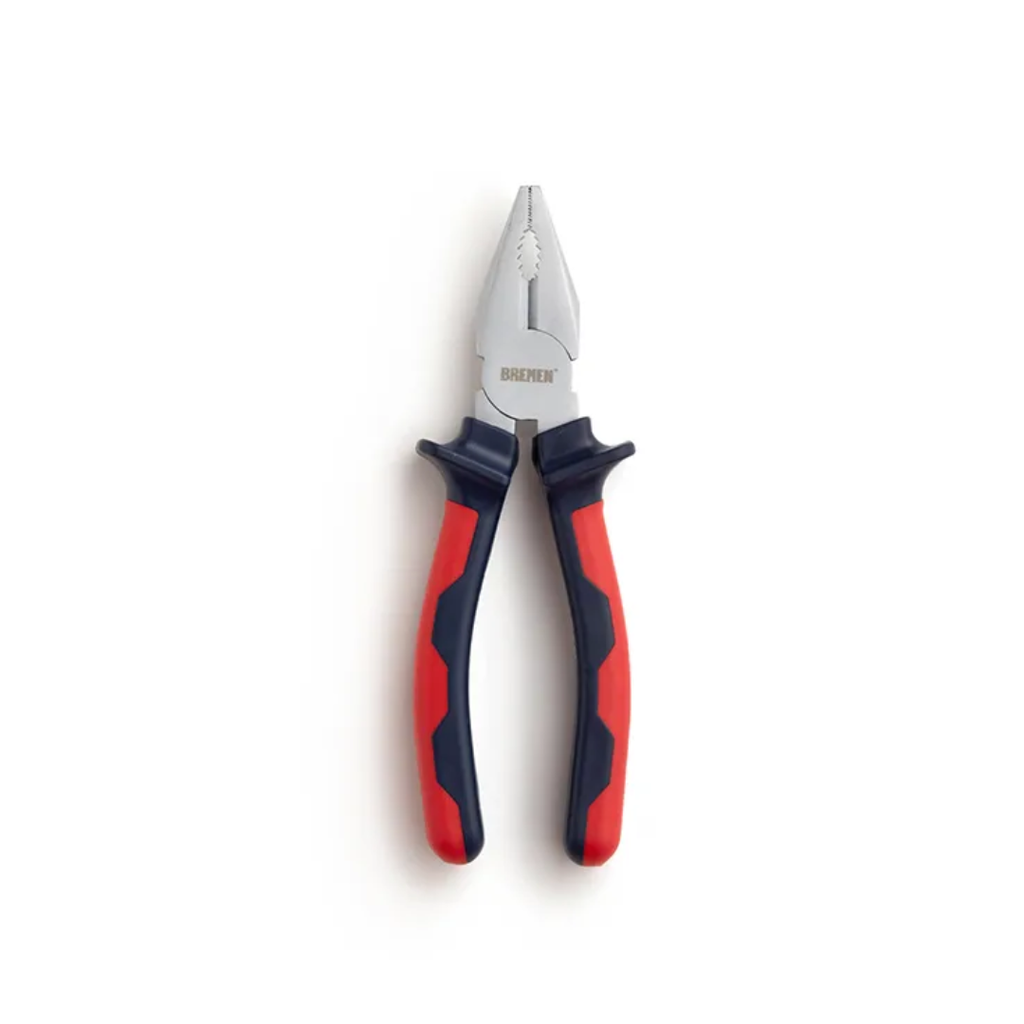 PINZA UNIVERSAL BREMEN 8' AZUL/ROJA - 6347 - BREMEN