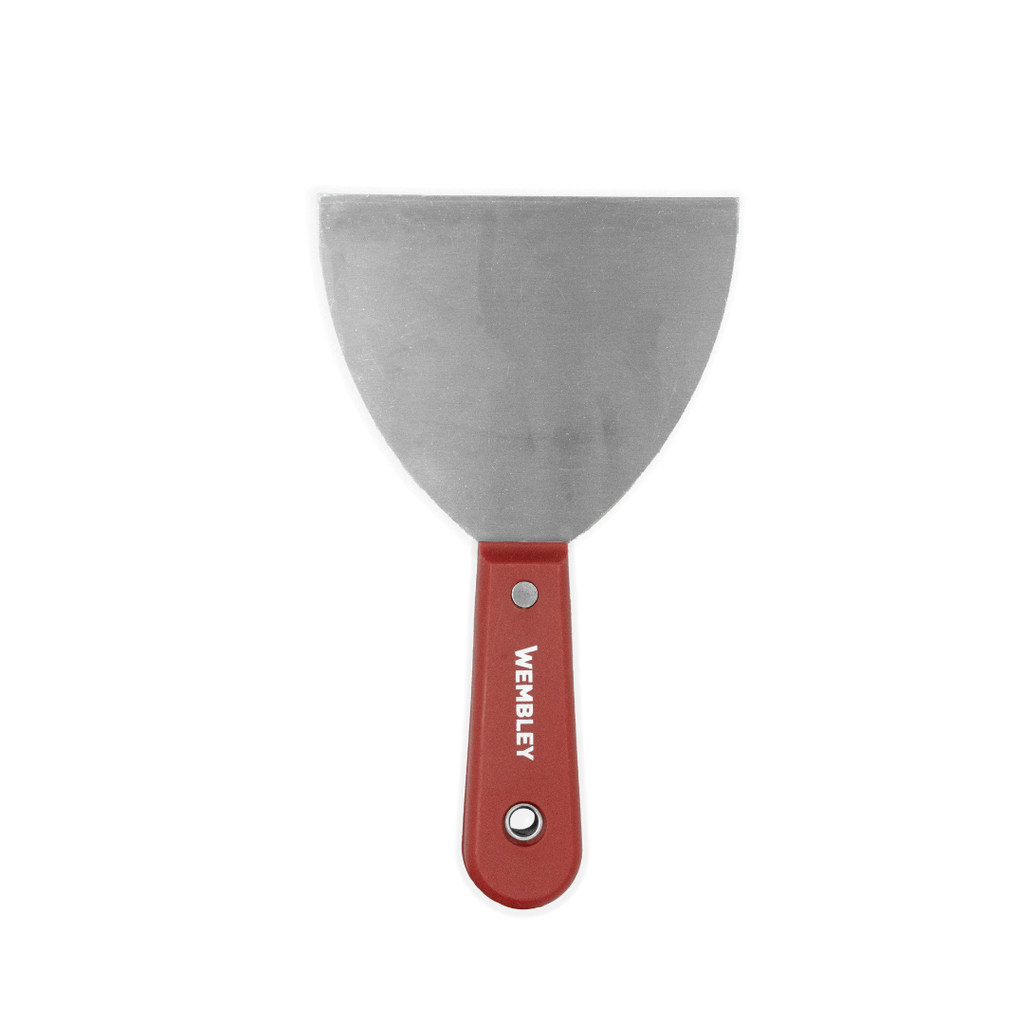 ESPATULA WEMBLEY Mango Plastico Rojo (127) 5"