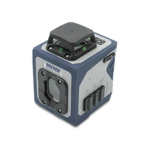 [7722] NIVEL LASER DE LINEA 1 X 360° LUZ VERDE - 7722 - BREMEN