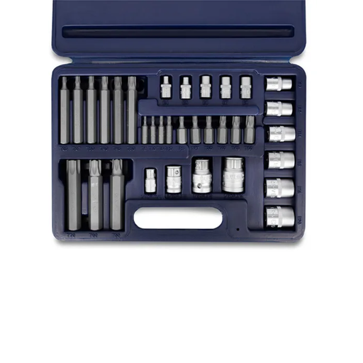 [3159] TORX:JGO.TUBOS y PUNTAS x 34 Pzs Enc.¼'- - 3159 - BREMEN