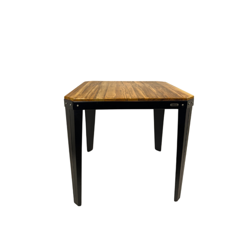 [06-000-051_TROMEN] MESA RUNKO 83 NEGRA C/ MADERA