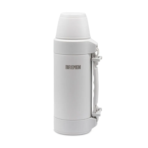 [8220] TERMO 1,2 LITROS AC. INOX GRIS - 8220 - BREMEN